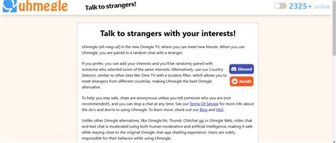 omegle text chat alternative|Uhmegle: Omegle Alternative for Video and Text Chat.